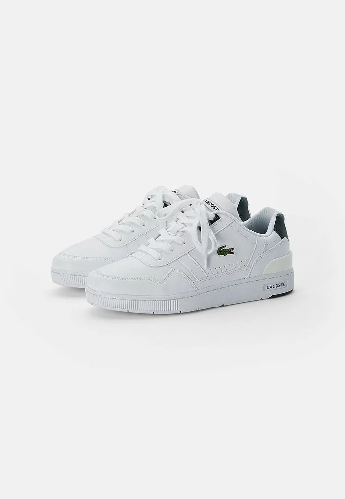 Lacoste T-CLIP - Baskets Basses - White/dark Green 2 Lacoste T-CLIP - Baskets Basses - White/dark Green – Image 2