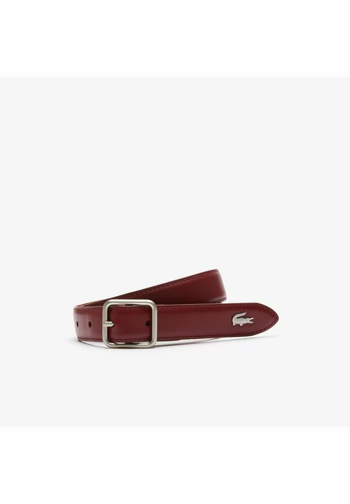 Lacoste Ceinture - Bordeaux Fango 1 Lacoste Ceinture - Bordeaux Fango