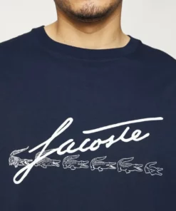 Lacoste PLUS - T-shirt Imprimé - Navy Blue -Lacoste Soldes Magasin 32eef8d4f007468099fed6853aac8dd2