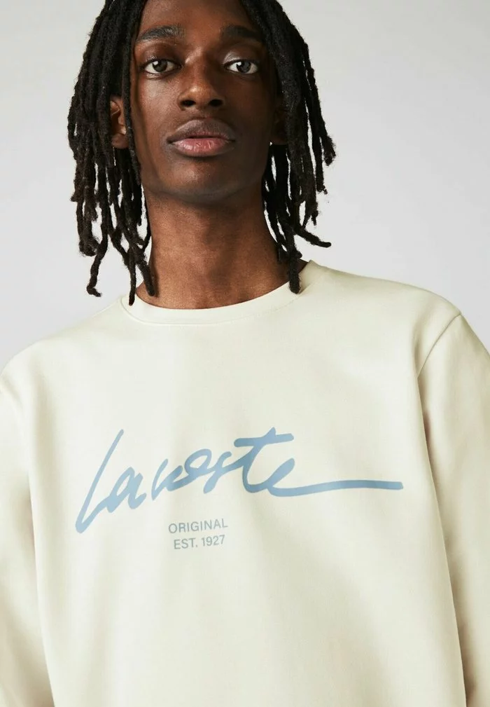 Lacoste Sweatshirt - Blanc 3 Lacoste Sweatshirt - Blanc – Image 3
