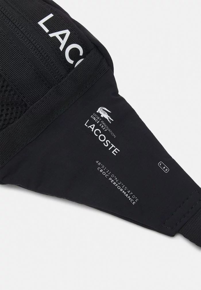 Lacoste UNISEX - Sac Banane - Noir 4 Lacoste UNISEX - Sac Banane - Noir – Image 4