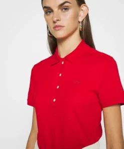 Lacoste Polo - Red -Lacoste Soldes Magasin 34975c1cabfd4fa89612fa3de9c6f7ee