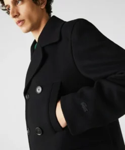 Lacoste Manteau Court - Noir -Lacoste Soldes Magasin 34b8d4302c9d4c6294418bee513966e4