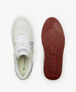 Lacoste Baskets Basses - Wht/purp -Lacoste Soldes Magasin 34cebb222ce346229784023d2c059d2a