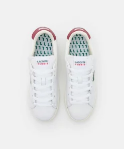 Lacoste MASTERS CLASSIC - Baskets Basses - White/burgundy -Lacoste Soldes Magasin 3509df698aa64050af9fbccb33f3a77e