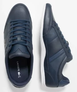 Lacoste CHAYMON - Baskets Basses - Navy/white -Lacoste Soldes Magasin 35bc6b11e9c347d091c39ba5fbeb6119