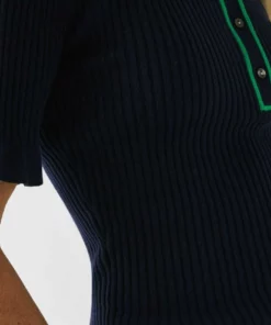 Lacoste Polo - Bleu Marine / Vert -Lacoste Soldes Magasin 366cdc79b1044a8e8b1b489e158245ec