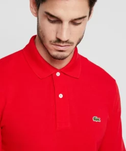 Lacoste Polo - Red -Lacoste Soldes Magasin 368ca4be68854a3599870b1c768e7c97