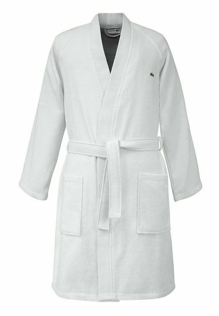 Lacoste Peignoir - White 1 Lacoste Peignoir - White