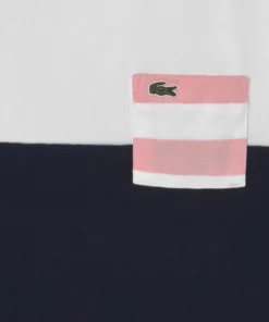 Lacoste T-shirt Imprimé - Navy Blue/white/lotus 5 Lacoste T-shirt Imprimé - Navy Blue/white/lotus -Lacoste Soldes Magasin 370b7a2d455f483a95e45386e1506ab8