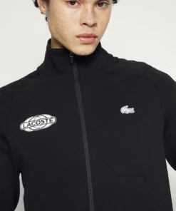 Lacoste EXCLUSIVE - Sweat à Capuche Zippé - Black -Lacoste Soldes Magasin 3803314b7d4a409dad6e607ab69edb92
