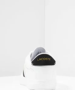 Lacoste COURT MASTER - Baskets Basses - White/black -Lacoste Soldes Magasin 383f3d00b7974697895e2874abf55e21