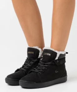 Lacoste EXPLORATEUR THERM0 - Baskets Montantes - Black