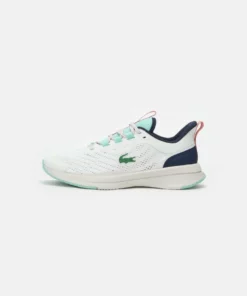 Lacoste RUN SPIN - Baskets Basses - Off White/light Blue -Lacoste Soldes Magasin 38f71ff77bb941318696cdb57789166b
