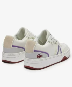 Lacoste Baskets Basses - Wht/purp -Lacoste Soldes Magasin 39a399c9295e4cff90add49e21b14d28