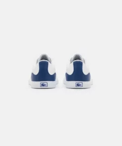 Lacoste LEROND - Baskets Basses - White/blue -Lacoste Soldes Magasin 3a1ded736f7c488c9285ec66a9e35b2b