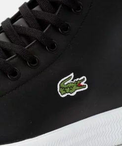 Lacoste Baskets Montantes - Blk/wht -Lacoste Soldes Magasin 3a64462872614bb1b8ed6db0c5000ff1