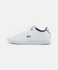 Lacoste CARNABY EVO - Baskets Basses - White/navy/red