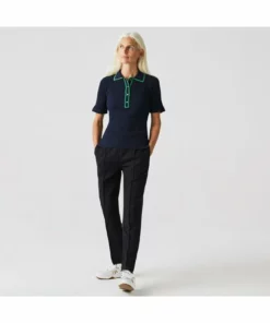 Lacoste Polo - Bleu Marine / Vert