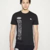 Lacoste EXCLUSIVE - T-shirt Imprimé - Black