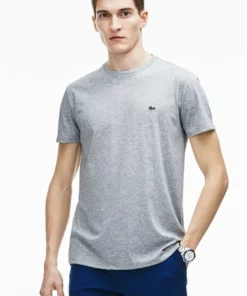 Lacoste T-shirt Basique - Argent Chine
