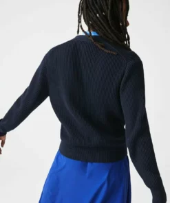 Lacoste PULLY - Gilet - Bleu Marine -Lacoste Soldes Magasin 3c7533b7a82247e3b847494e64276fac