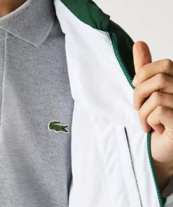 Lacoste Veste De Survêtement - Vert Blanc -Lacoste Soldes Magasin 3d7be1006c04457abe08cacb93bb307b