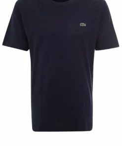 Lacoste T-shirt Basique - Navy Blue -Lacoste Soldes Magasin 3dc8b356f7c04652b6f88840281de504
