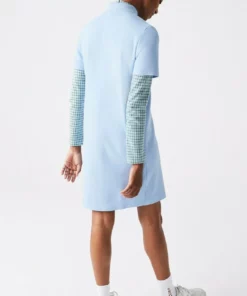 Lacoste Robe En Jersey - Bleu -Lacoste Soldes Magasin 3e4ff741b9c94a2bb07fdc571d713f12