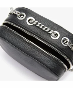 Lacoste PORTÉ - Sac Bandoulière - Noir -Lacoste Soldes Magasin 3e907511fc2b44a5b2622a9315deda87