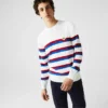 Lacoste Pullover - Blanc/bleu/rouge