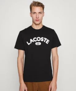 Lacoste T-shirt Imprimé - Noir