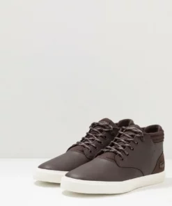 Lacoste ESPARRE CHUKKA - Baskets Montantes - Brown/offwhite -Lacoste Soldes Magasin 3fd4771086b1438f8b24647e2b8e70d2