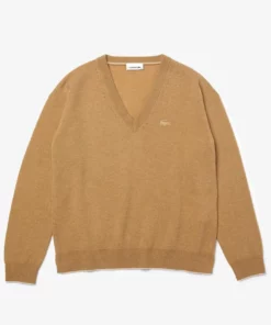 Lacoste Pullover - Beige -Lacoste Soldes Magasin 3feefb02c6bb4533a112b8cd8a6513ef