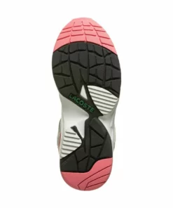 Lacoste STORM - Baskets Basses - Wht Dk Pnk -Lacoste Soldes Magasin 3ff1eff05d7e455dbb56404d0495935b