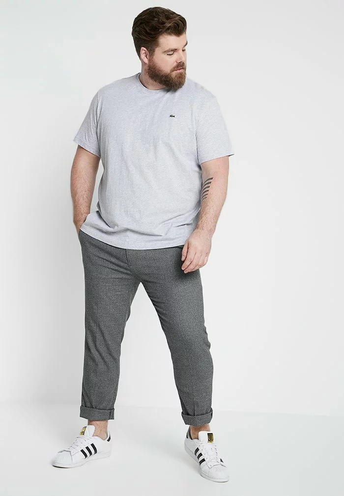 Lacoste T-shirt Basique - Argent Chine 2 Lacoste T-shirt Basique - Argent Chine – Image 2