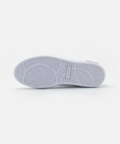 Lacoste POWER COURT - Baskets Basses - White/platinum -Lacoste Soldes Magasin 41a7f4047811415a8779cdb3ae07d255