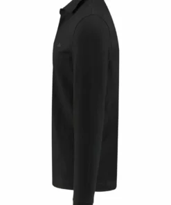 Lacoste HERREN POLOSHIRT REGULAR FIT LANGARM - Polo - Black -Lacoste Soldes Magasin 4394031efe34499fa727f3e842c17139