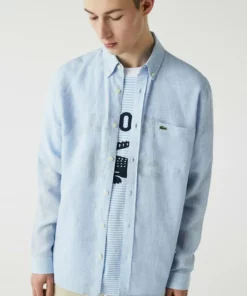 Lacoste Chemise - Bleu