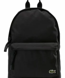 Lacoste BACKPACK - Sac à Dos - Black -Lacoste Soldes Magasin 454c61a9e38244509d7f8257f8ff1f03