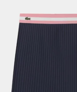 Lacoste Jupe Plissée - Navy Blue -Lacoste Soldes Magasin 45a32f5457b54b79b289d979b6986bd4