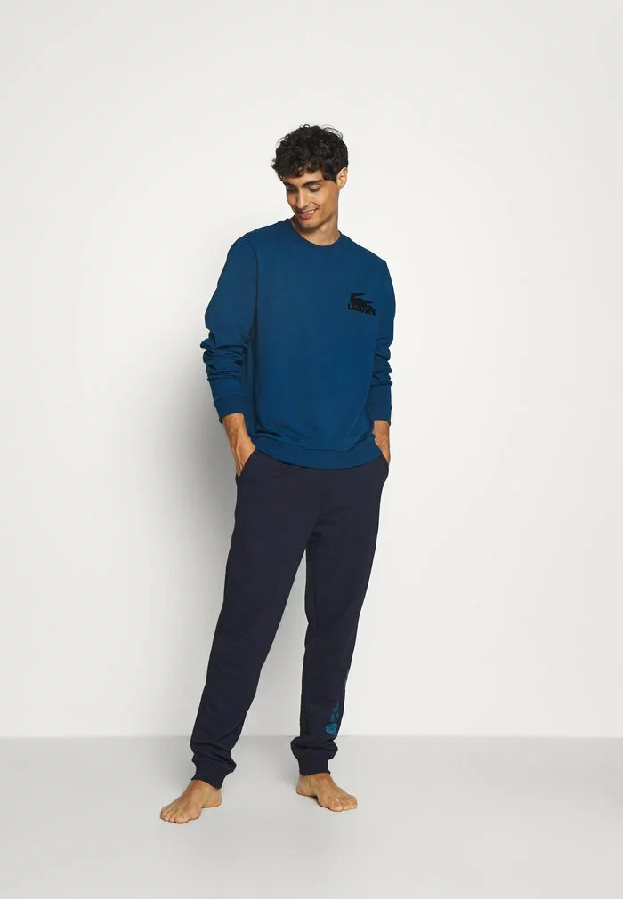 Lacoste Bas De Pyjama - Marine/rabane 2 Lacoste Bas De Pyjama - Marine/rabane – Image 2