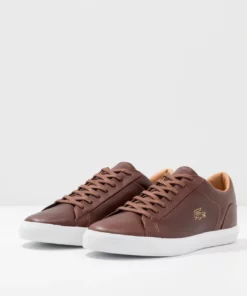 Lacoste LEROND - Baskets Basses - Brown/white 8 Lacoste LEROND - Baskets Basses - Brown/white -Lacoste Soldes Magasin 4627d5d1d5784ff8ab6b9bc4fa1fe5b4
