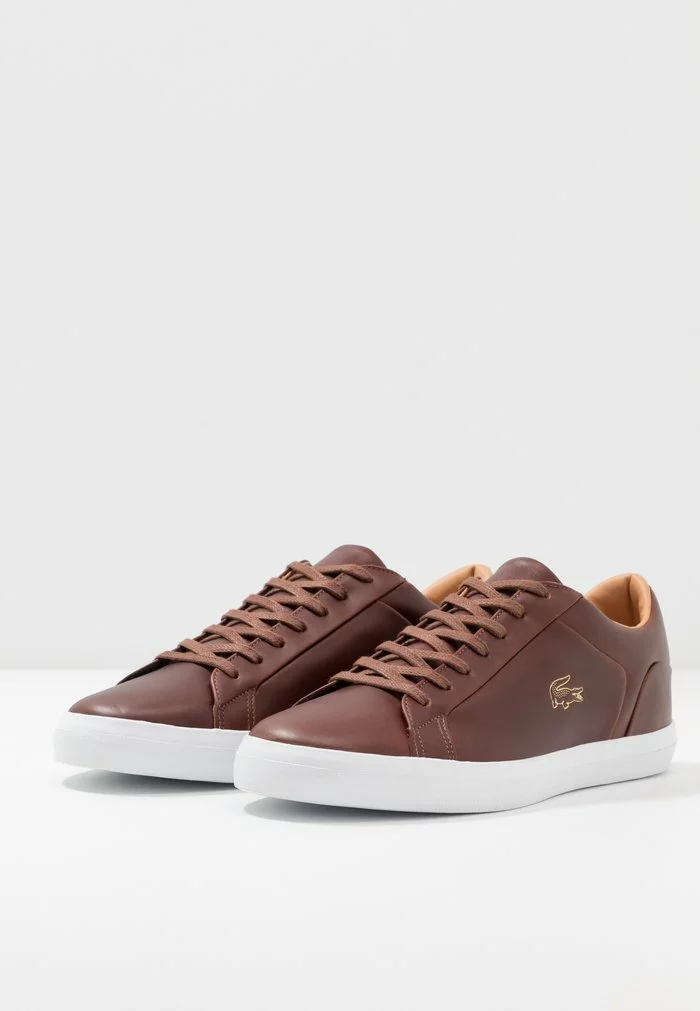 Lacoste LEROND - Baskets Basses - Brown/white 3 Lacoste LEROND - Baskets Basses - Brown/white – Image 3