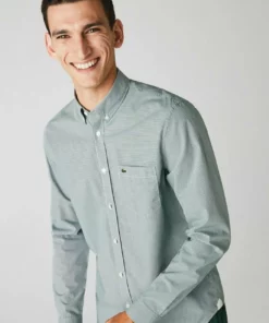 Lacoste CH2564 - Chemise - Weiß / Grün