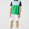 Lacoste Polo - Vert/bleu Clair/bleu Marine