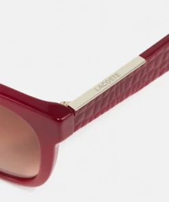 Lacoste Lunettes De Soleil - Opalin Burgundy -Lacoste Soldes Magasin 46e46d70d16d4b64bb05a82dedbff9d6