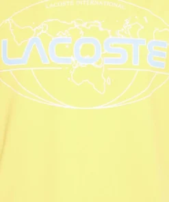 Lacoste EXCLUSIVE UNISEX GUEOE - T-shirt Imprimé - Yellow -Lacoste Soldes Magasin 480910ae79884dcc9542f4fd65d4f055
