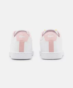 Lacoste CARNABY EXCLUSIVE - Baskets Basses - White/pink -Lacoste Soldes Magasin 485a0edb5746447ab22c15ca9f47a69c