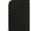 Lacoste ZIP CREDIT CARD HOLDER - Portefeuille - Black